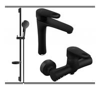 Mexen Kama DS05 set de douche, noir - 72514DS05-70 3176 5907709196346