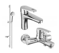 Mexen Kama DS75 ensemble de bain, chrome - 72503DS75-00 3148 5907709196070