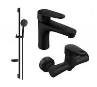 Mexen Kama DS75 ensemble de douche, noir - 72504DS75-70 3158 5907709196162