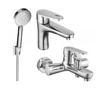 Mexen Kama R75 ensemble de bain, chrome - 72503R75-00 3161 5907709196193