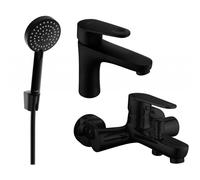 Mexen Kama R75 ensemble de bain, noir - 72503R75-70 3162 5907709196209