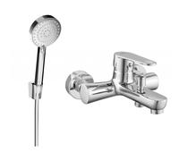 Mexen Kama R75 robinet de baignoire avec ensemble de douche, chrome - 7253R75-00 3185 5907709196438