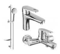 Mexen Kama Set de bain DF75, chromé - 72503DF75-00 3143 5907709196032