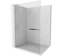 Mexen Kioto+ L panneau de douche avec étagère Walk-in 105 x 200 cm, transparent, chrome - 800-105-123-01-00 38990 5905315259790