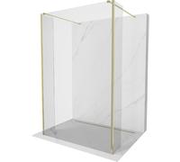 Mexen Kioto panneau de douche autoportant 180 x 30 x 30 cm, transparent, or - 800-180-030-222-50-00-030 49632 5905315352040