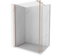 Mexen Kioto panneau de douche Walk-in 110 x 40 cm, transparent, cuivre brossé - 800-110-212-65-00-040 47693 5905315339133