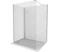 Mexen Kioto Pare-douche à l'italienne 100 x 90 cm, transparent, nickel brossé - 800-100-212-97-00-090