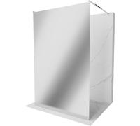 Mexen Kioto paroi de douche autoportante 110 x 200 cm, miroir 8 mm, chrome - 800-110-002-01-50 14092 5907709134713