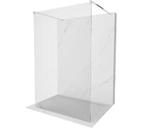 Mexen Kioto paroi de douche autoportante 160 x 200 cm, transparent 8 mm, chrome - 800-160-002-01-00 14022 5907709133525