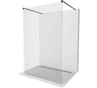 Mexen Kioto paroi de douche autoportante 160 x 200 cm, transparent 8 mm, noir - 800-160-002-70-00 14046 5907709133730