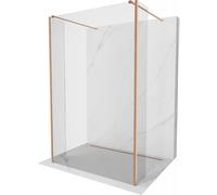 Mexen Kioto paroi de douche autoportante 95 x 30 x 30 cm, transparent, cuivre brossé - 800-095-030-222-65-00-030 49668 5905315352408