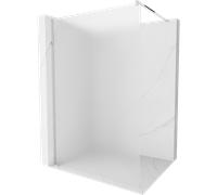 Mexen Kioto paroi de douche Walk-in 110 x 200 cm, givre 8 mm, chrome - 800-110-101-01-30 2664 5907709129078