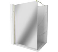 Mexen Kioto paroi de douche Walk-in 120 x 200 cm, miroir 8 mm, or - 800-120-101-50-50 2772 5907709132436