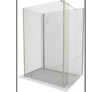 Mexen Kioto paroi de douche Walk-in 140 x 95 x 40 cm, transparent, or - 800-140-095-221-50-00-040 51623 5905315367358