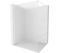 Mexen Kioto Paroi de douche Walk-in 80 x 200 cm, verre dépoli 8 mm, blanche - 800-080-101-20-30 14217 5907709128903