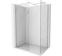 Mexen Kioto-X panneau de douche Walk-in 110 x 90 cm, transparent 10 mm, chrome - 800-110-202-01-00-090-X 60266 5905315544636