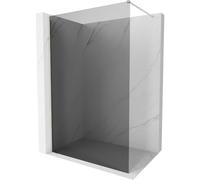 Mexen Kioto-X paroi de douche Walk-in 140 x 200 cm, graphite 10 mm, nickel brossé - 800-140-101-97-40-X 59569 5905315538123