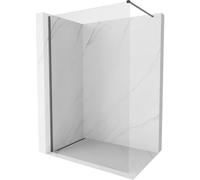 Mexen Kioto-X paroi de douche Walk-in 150 x 200 cm, transparent 10 mm, gris pistolet brossé - 800-150-101-66-00-X 59294 5905315535375