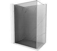 Mexen Kioto-XF paroi de douche Walk-in avec cadre 70 x 202 cm, graphite 10 mm, chromé - 800-070-104-01-40-X 59816 5905315540577