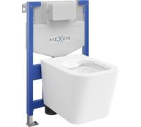 Mexen Kit WC sur pied Felix XS-F avec cuvette Teo, Blanc - 6803385XX00