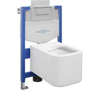 Mexen Kit WC sur pied Felix XS-U avec cuvette Elis, Blanc - 6853391XX00