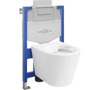 Mexen Kit WC sur pied Felix XS-U avec cuvette Rico, Blanc - 6853372XX00