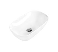 Mexen Klara lavabo posé sur le plan 46 x 23 cm, blanc - 21564600 1288 5903163381687