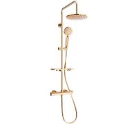 Mexen KT40 ensemble de douche en saillie avec pommeau de douche et mitigeur thermostatique, or rose - 771504093-60 1990 5907709141865