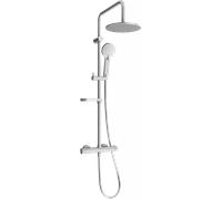 Mexen KX40 ensemble de douche à montage en surface avec pomme de douche et mitigeur thermostatique, graphite - 771504091-66 1963 5907709141650