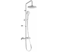 Mexen KX40 ensemble de douche apparent avec pomme de douche et robinet thermostatique, chrome - 771504091-00 1959 5907709141612