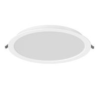 Mexen LDRR panneau de plafond downlight LED encastré fi 30 cm, 24W, Froid - 6500K, 2640 lm, blanc - L210-030-2465-20 96492 5905315984319