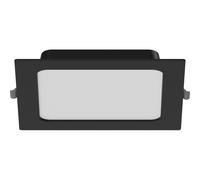 Mexen LDRR panneau de plafond encastré downlight LED 17 x 17 cm, 12W, Froid - 6500K, 780 lm, noir - L211-017-1265-70 97335 5905315984449