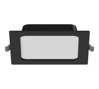 Mexen LDRR panneau de plafond encastré LED downlight 14 x 14 cm, 9W, Neutre - 4000K, 720 lm, noir - L211-014-0940-70 97250 5905315984388