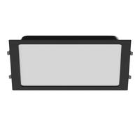 Mexen LDRR panneau de plafond LED encastré downlight 30 x 30 cm, 24W, Neutre - 4000K, 1920 lm, noir - L211-030-2440-70 97349 5905315984500