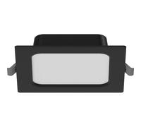 Mexen LDRR panneau plafonnier encastré LED downlight 12 x 12 cm, 6W, Neutre - 4000K, 390 lm, noir - L211-012-0640-70 97228 5905315984340
