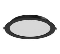 Mexen LDRR plafonnier encastré downlight LED diamètre 22 cm, 18W, Neutre - 4000K, 1440 lm, noir - L210-022-1840-70 96444 5905315984265