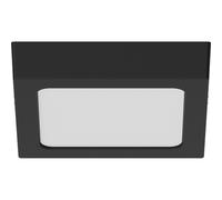 Mexen LDSS plafonnier LED de surface 17 x 17 cm, 12W, Neutre - 4000K, 960 lm, noir - L213-017-1240-70 99734 5905315984661