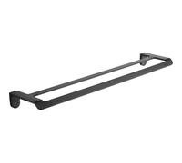Mexen Lea porte-serviettes double, noir - 7026025-70 4949 5907709171275