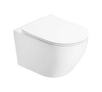 Mexen Lena 2.0 cuvette WC sans bride avec abattant à descente lente slim, duroplast, blanc brillant - 3022L4000 83168 5905315983725
