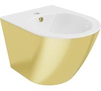 Mexen Lena bidet suspendu, blanc/or - 35224806