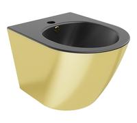 Mexen Lena bidet suspendu, noir mat/or - 35224876 15877 5907709154711