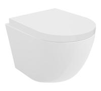 Mexen Lena cuvette WC Rimless Tornado avec abattant à descente lente, dur plastique, blanc brillant - 30220200T 61493 5905315577382