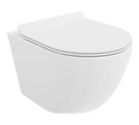 Mexen Lena cuvette WC sans rebord avec abattant à descente lente slim, duroplast, blanc brillant - 30224000 4281 5903163380215