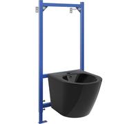 Mexen Lena ensemble encastré WC bidet structure Fenix B avec bidet, noir brillant - 69935224870 13127 5907709164031