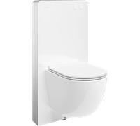 Mexen Lena ensemble WC en applique cadre pneumatique Tex Air G avec cuvette WC Tornado et abattant à descente lente blanc 101239 5907931046143