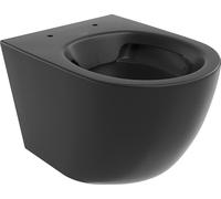 Mexen Lena Toilet Bowl Rimless, Matte Black - 3322XX85