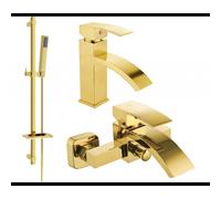 Mexen Libra DQ77 ensemble de bain, doré - 745103DQ77-50 5512 5907709184978