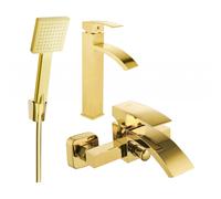 Mexen Libra R45 ensemble de baignoire, doré - 745113R45-50 5545 5907709187689