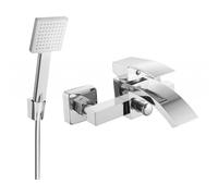 Mexen Libra R45 robinet de baignoire avec ensemble de douche, chromé - 74513R45-00 5553 5907709187764