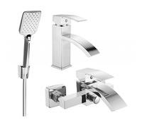 Mexen Libra R62 ensemble de bain, chrome - 745103R62-00 5532 5907709187559